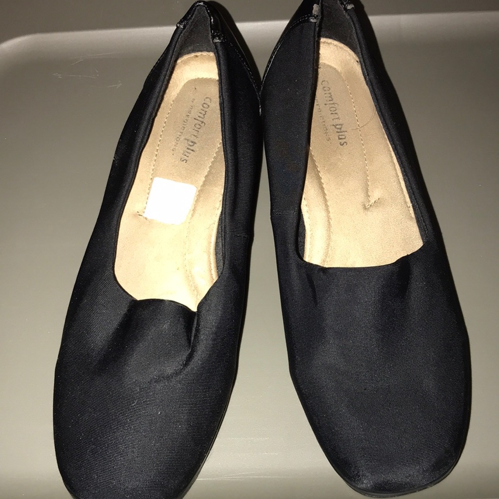 Comfort plus black shoes